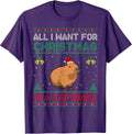 Xmas Capybara Lovers Ugly Christmas Gift