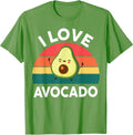 I Love Avocado-Shirt Funny Women Men Boy Girl