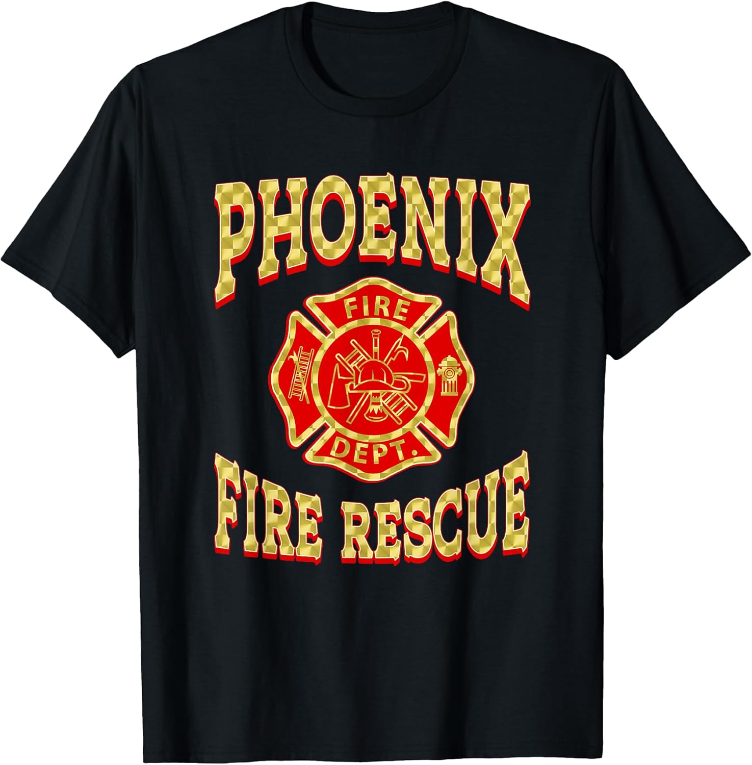 Phoenix Fire Dept. Fire And Rescue Vintage Merch