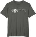 Funny programmer birthday humor shirts