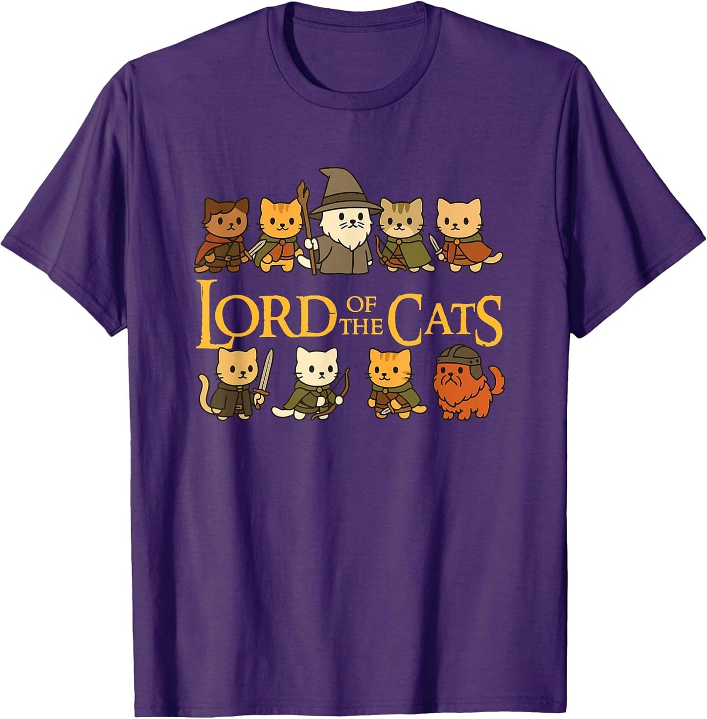 Lord Of The Cats - Cat Lover Kitten Owner Kitty T-Shirt
