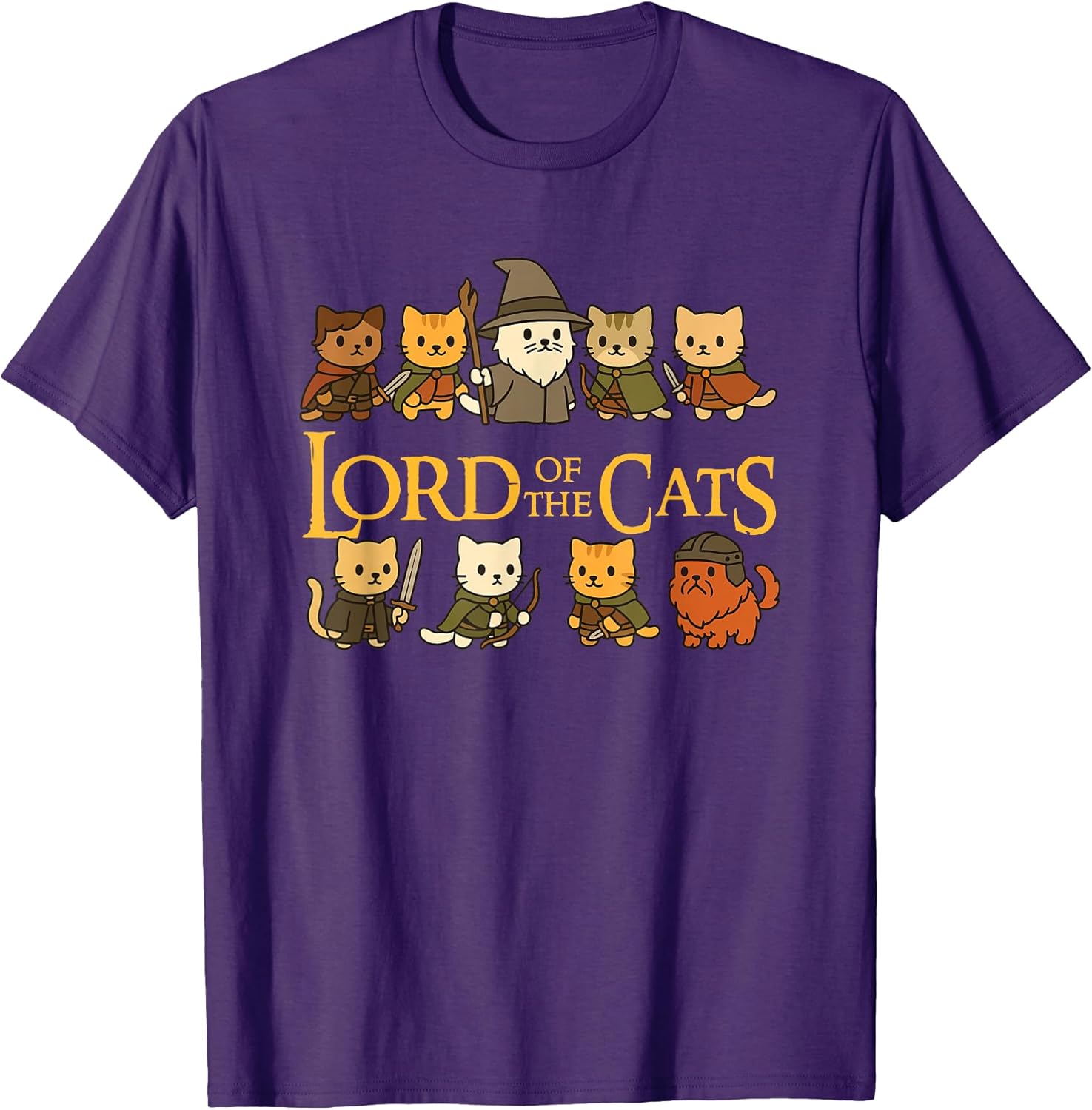 Lord Of The Cats - Cat Lover Kitten Owner Kitty T-Shirt