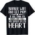 Cool Barber Wife Quote Merch