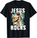Funny Jesus Rocks The World Gift Idea