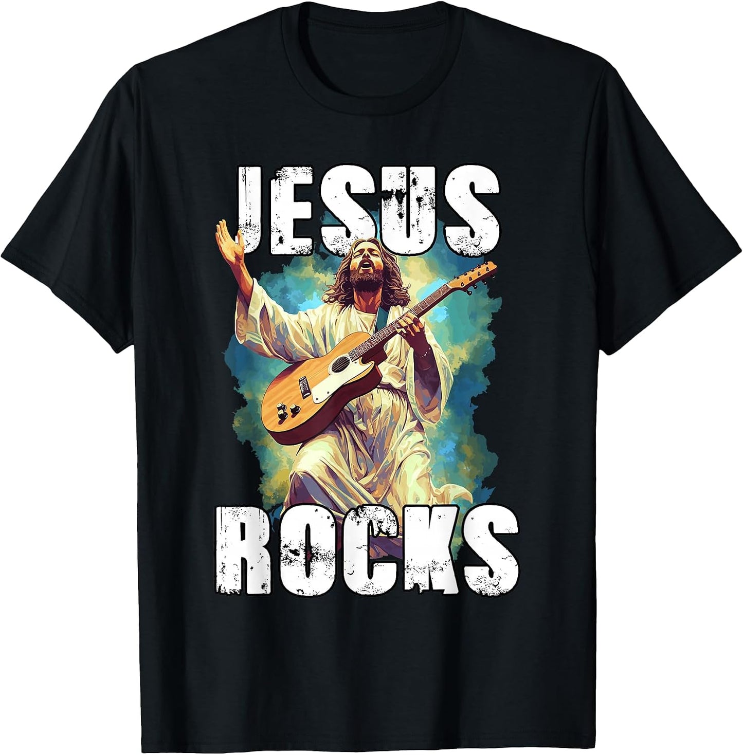 Funny Jesus Rocks The World Gift Idea