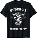 Funny cow cowgirls farmer western country designs