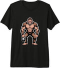 Sasquatch Gym Humor Fitness Sarcasm Workout