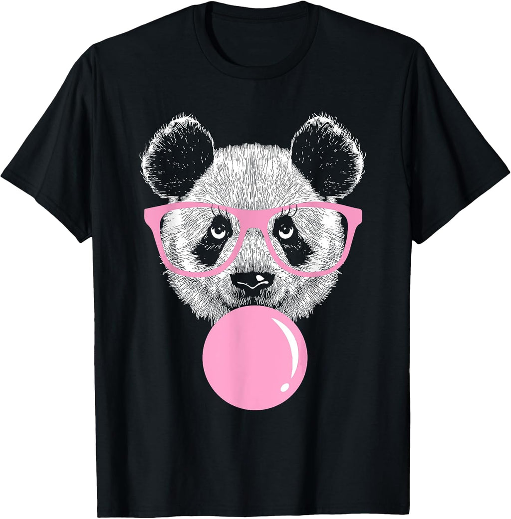 Funny Panda Tee For Men Girl Women Kids Apparel