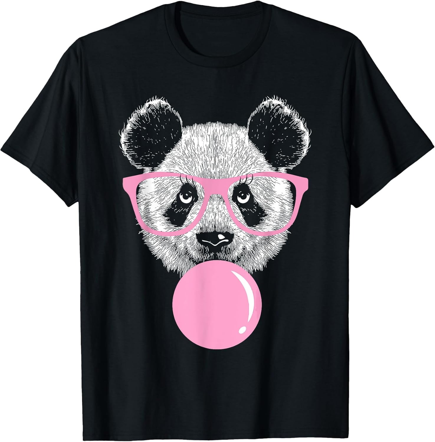 Funny Panda Tee For Men Girl Women Kids Apparel
