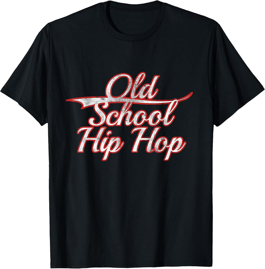 Old School Hip Hop Distressed Throwback Style