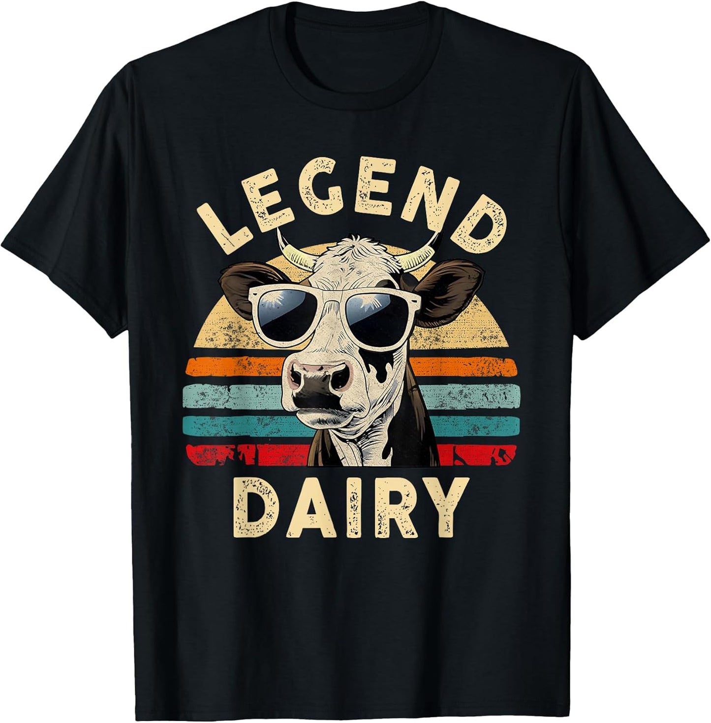 Funny Cow Legend Dairy Farmer Cow