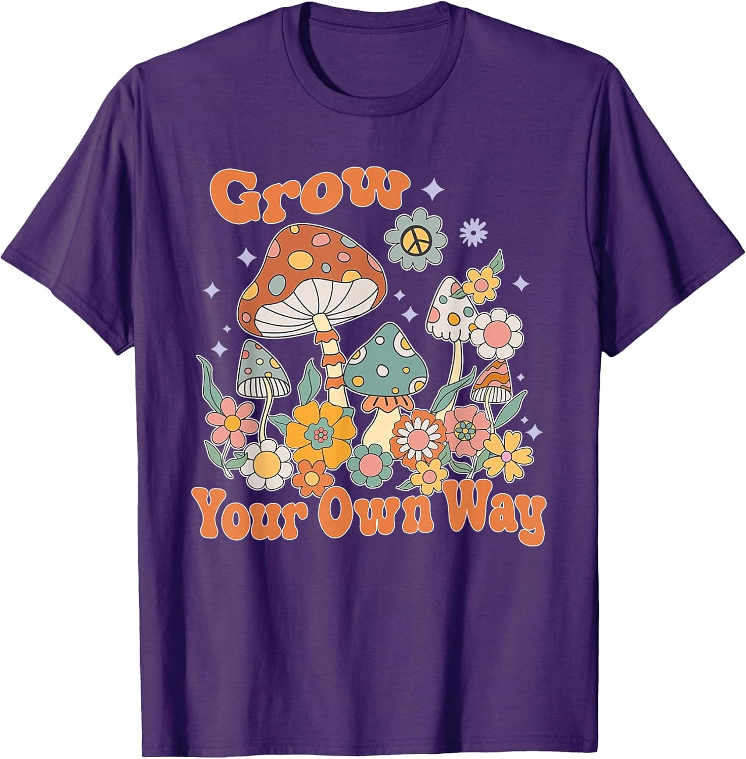 Mushroom Inspirational, Motivational Vintage Beach