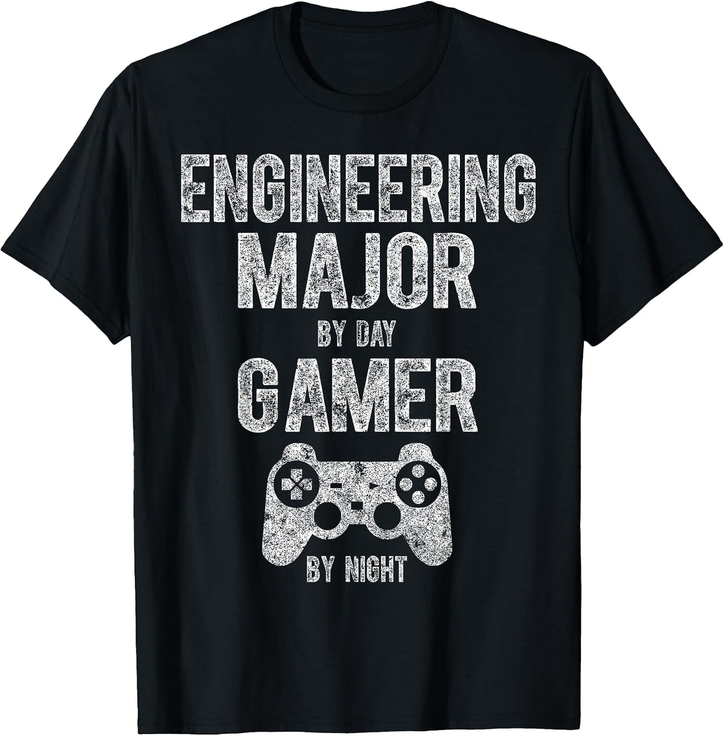 Engineering Major By Day Gamer By Night Tees
