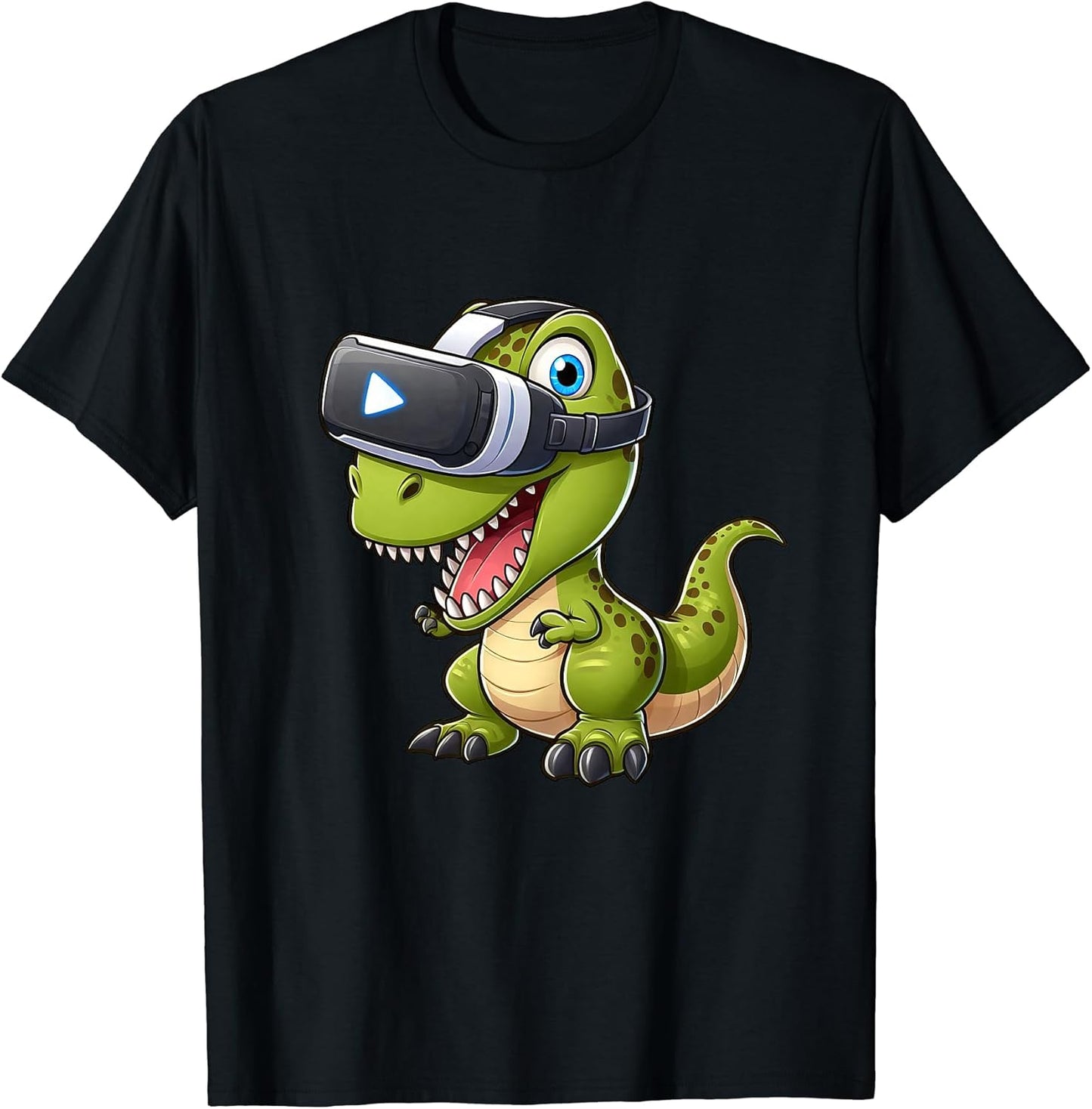 Funny Dino T-Rex Virtual Reality VR