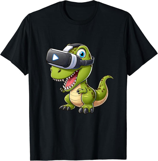 Funny Dino T-Rex Virtual Reality VR