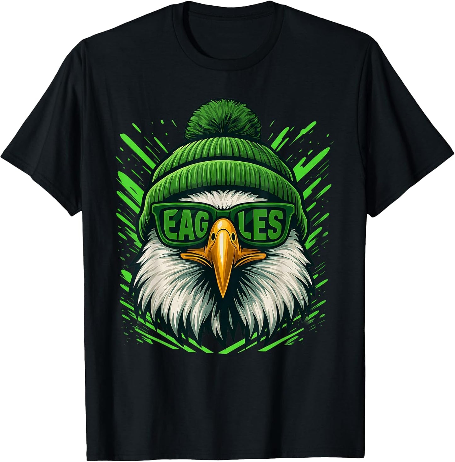 Eagle With Sunglasses Tee Shirts for Men Women Kid
