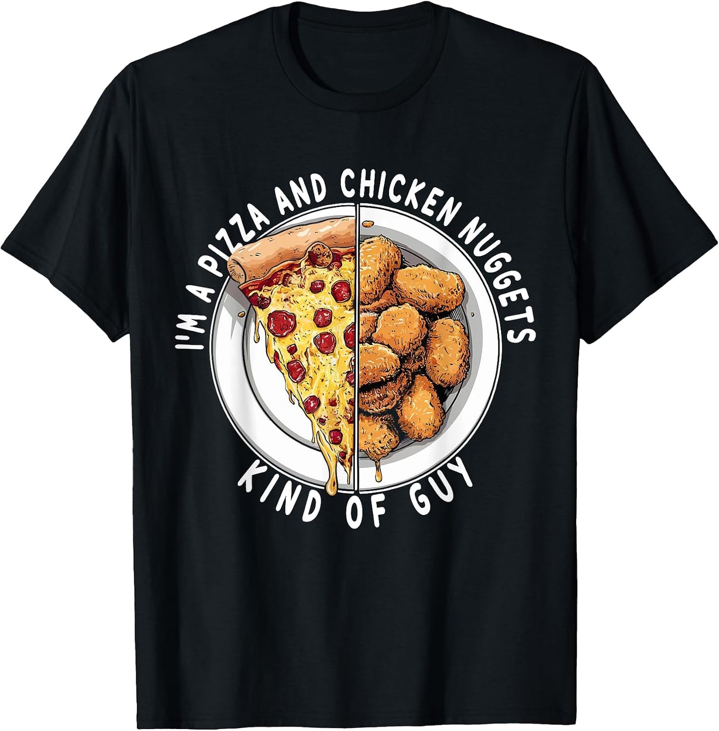 Pizza and Nuggets Lover Funny Outfit