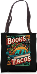 Books Are Just Word Tacos Designs By ShirtZilla