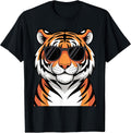 Tiger Costume for Men Women Boys Zoo Tiger Print Tiger Lover T-Shirt