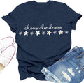 Kindness Shirt for Women Inspirational Daisy Flower Positive T-Shirt Casual Motivational Tops