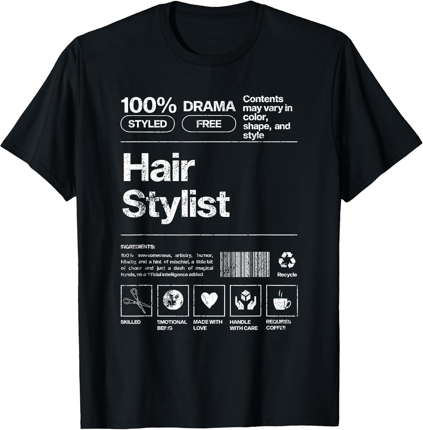 Hairstylist Barcode Hair Stylist
