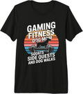 Gaming Fitness Mom Workout Dog Lover