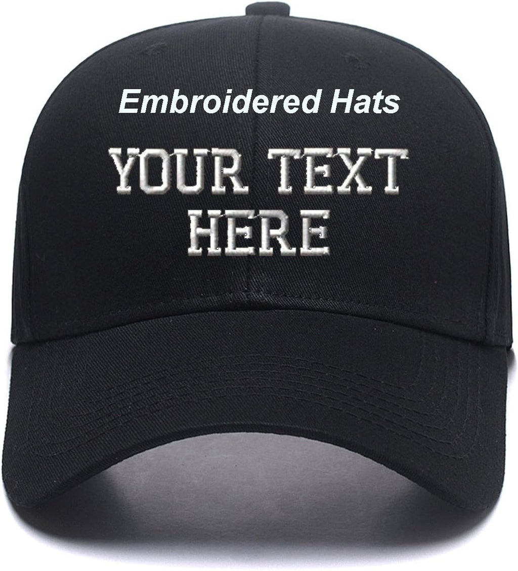 Custom Embroidered Hats Your Own Text Curved Bill Hip Hop Snapback Baseball Hats