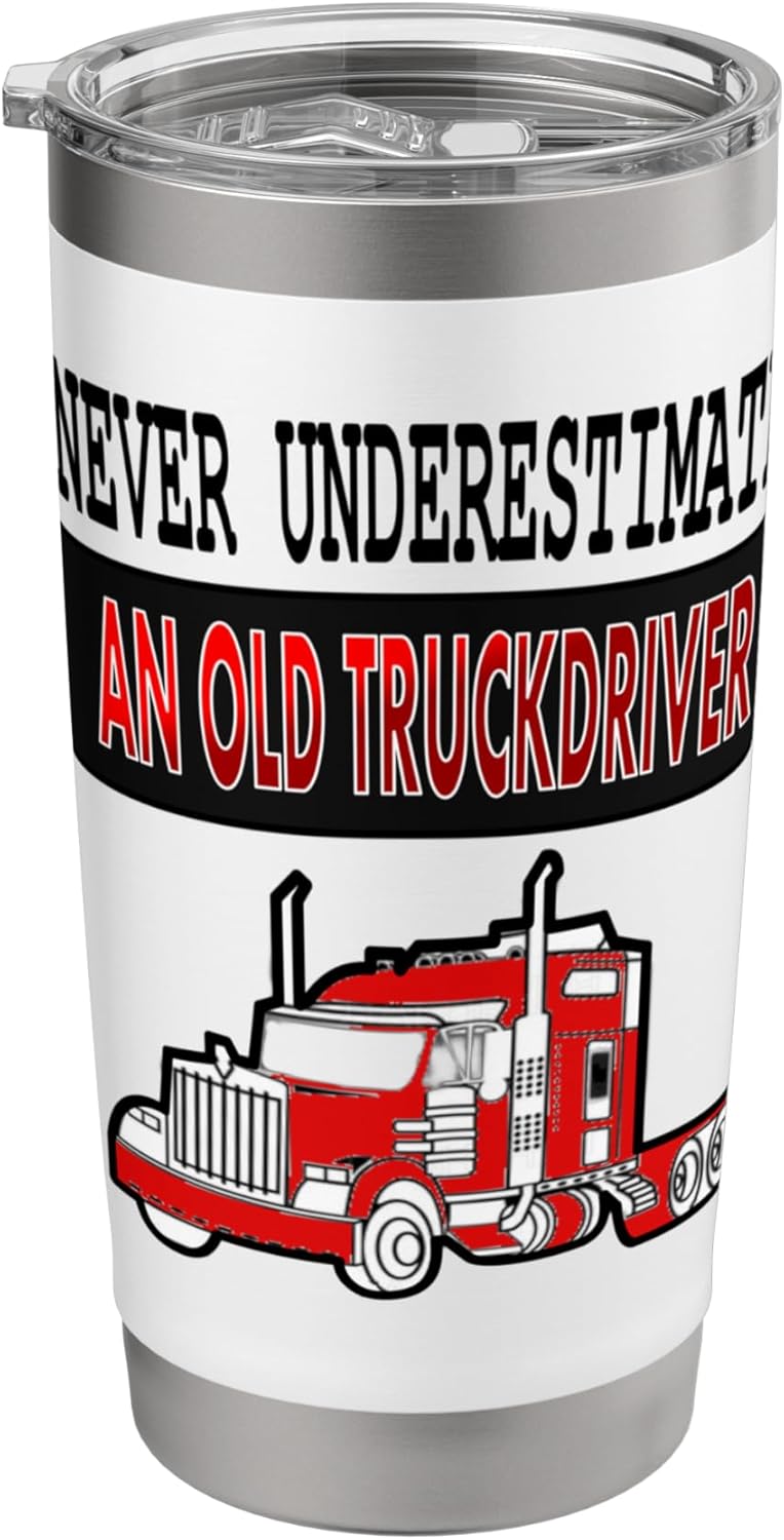 Alte LKW-Fahrerin Spruch LKW Fahrer Geschenk