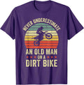 Mens Dirt Bike Motocross Biker Retro Apparel