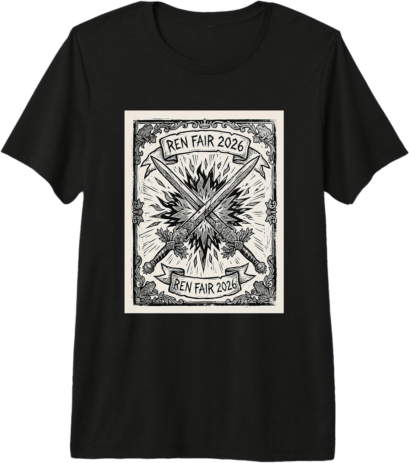 Ren Fair Festival Medieval Funny Men Womens Tees