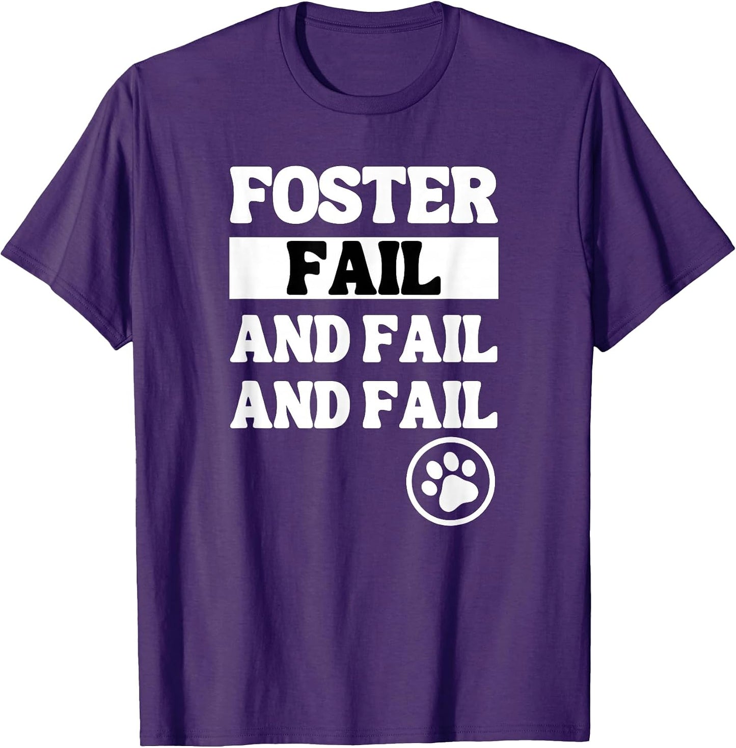Cute Dog Rescue Foster Fail, Animal Rescue Dog Cat Lovers T-Shirt