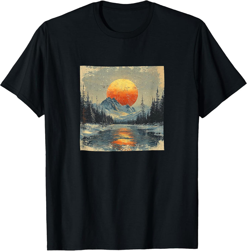 Arctic Tundra Vintage Landscape Merch