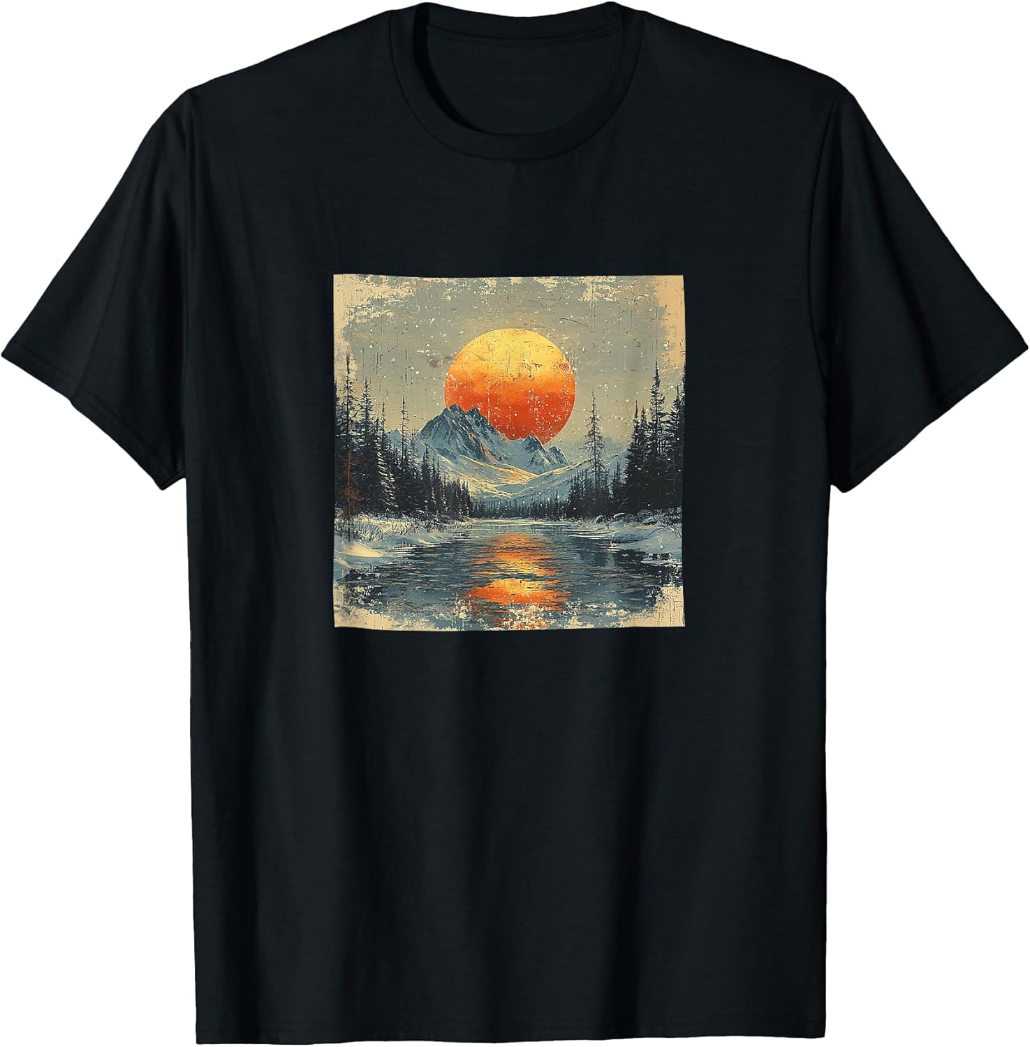 Arctic Tundra Vintage Landscape Merch
