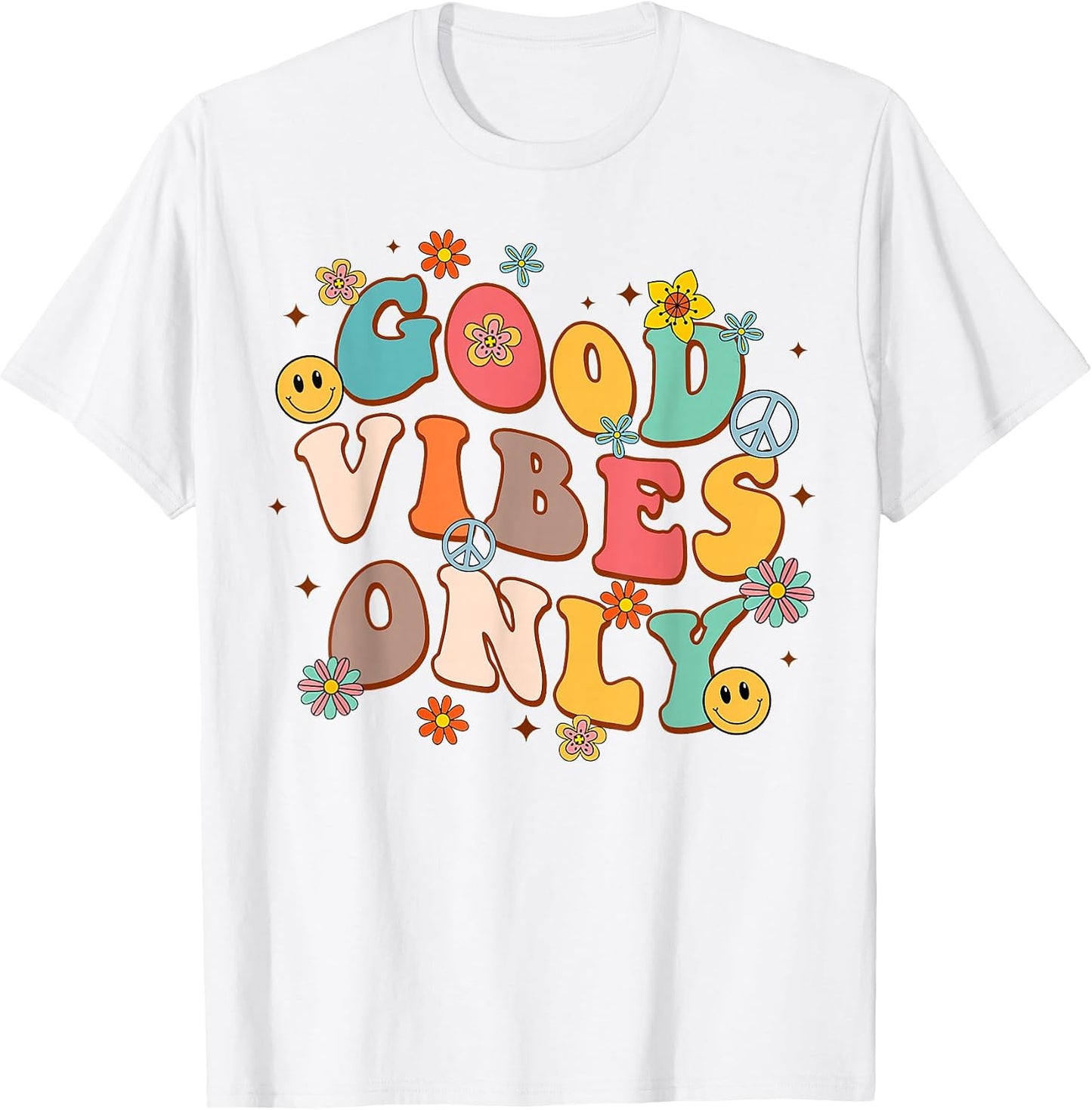 Groovy Vibes Hippie Costume Men Women Kids Retro
