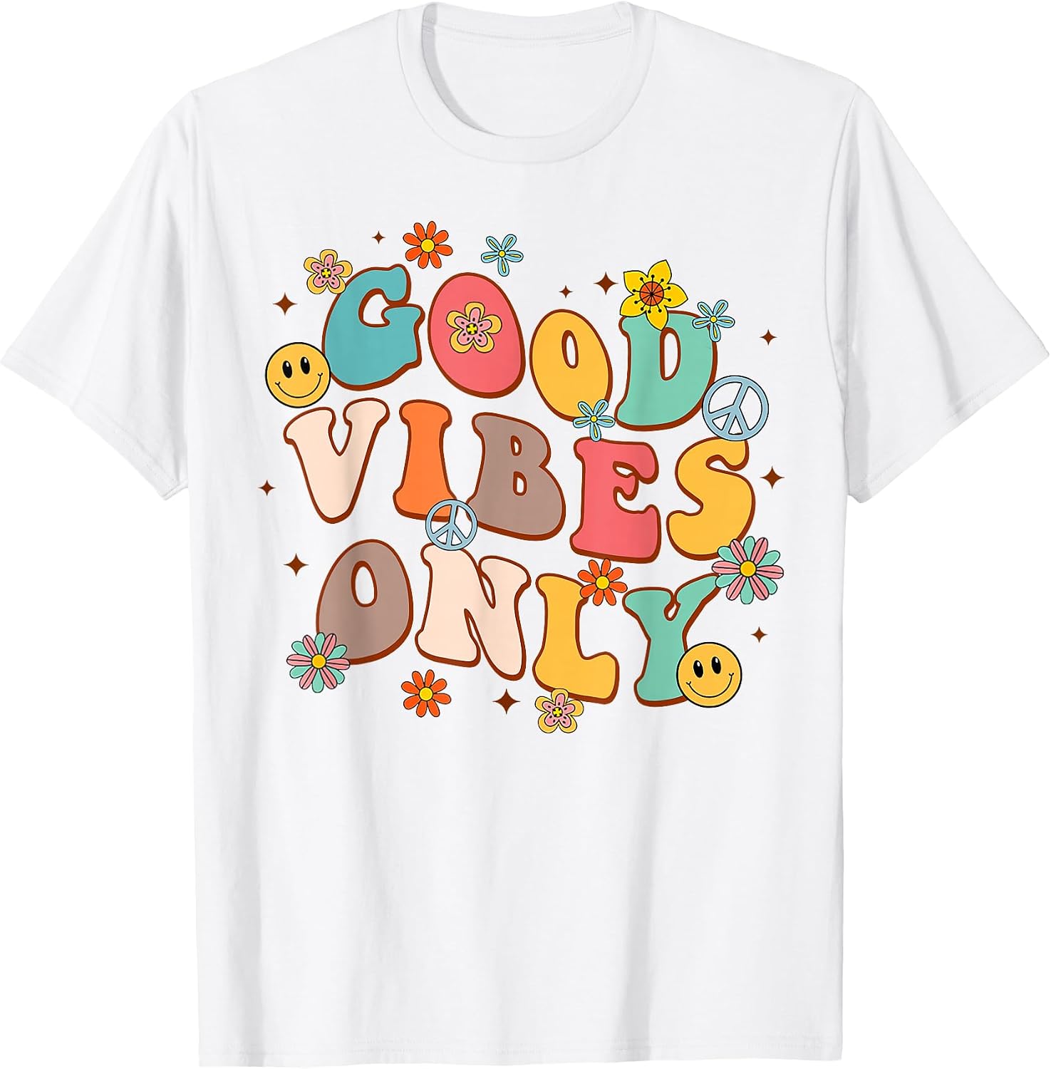 Groovy Vibes Hippie Costume Men Women Kids Retro