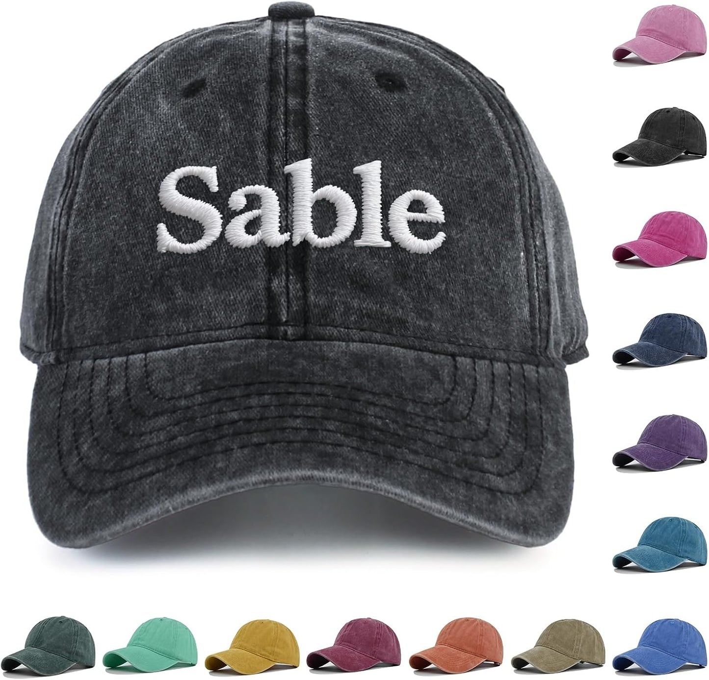 Personalized Toddler Hat for Boys Girls, Custom Name Baseball Cap Embroidery, Personalized Gift Trucker Hat for Kids Adults