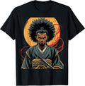 Afro American Samurai Anime Cartoon