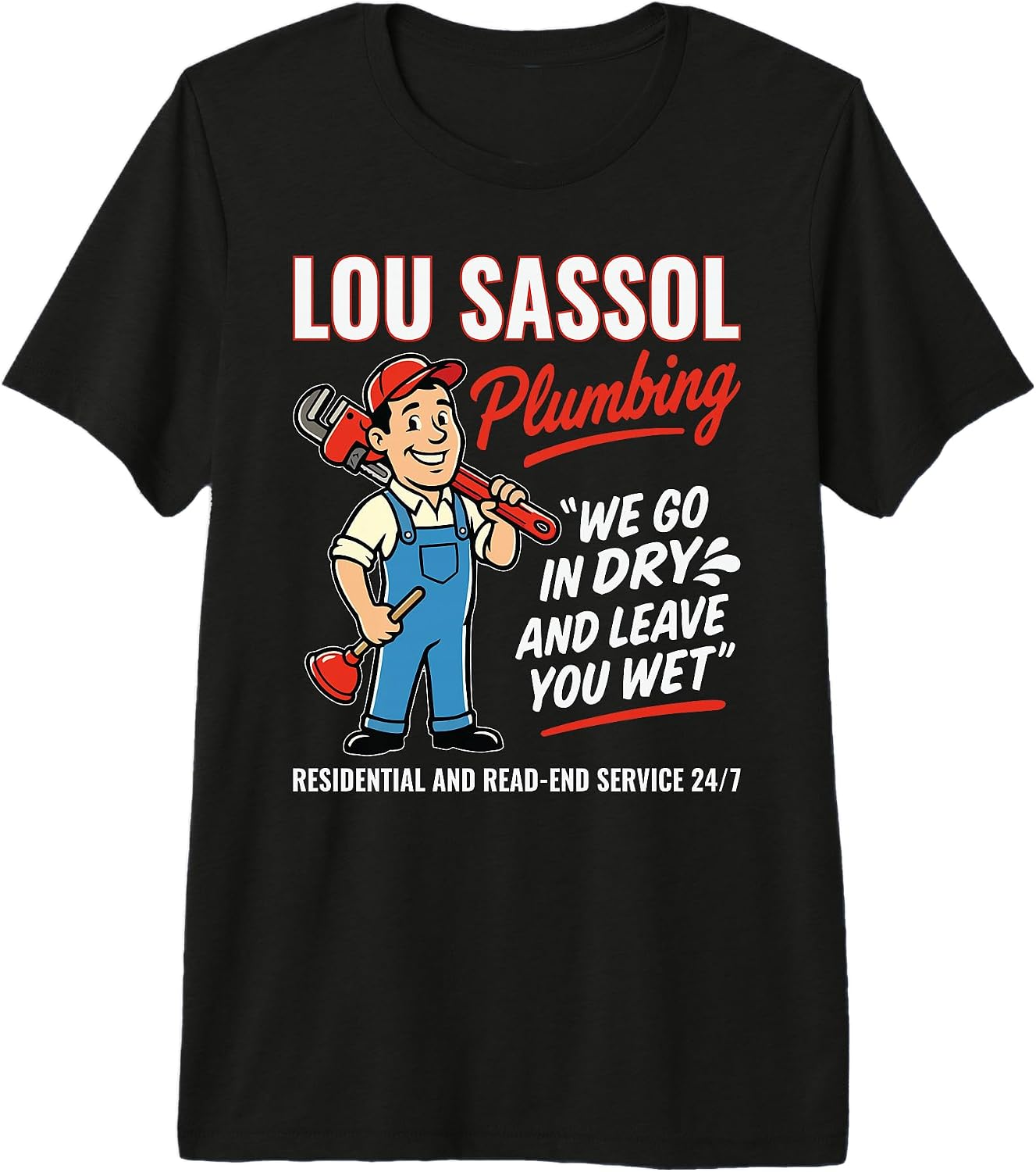 Funny Inappropriate Dirty Dad Joke Plumbing