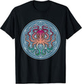 Octopus Flower of Life clothes for women and men.