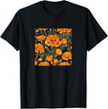 Marigold Watercolor Wildflower Pattern Merch