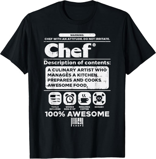 BoredKoalas Chef Shirts Cooking Baking Gifts