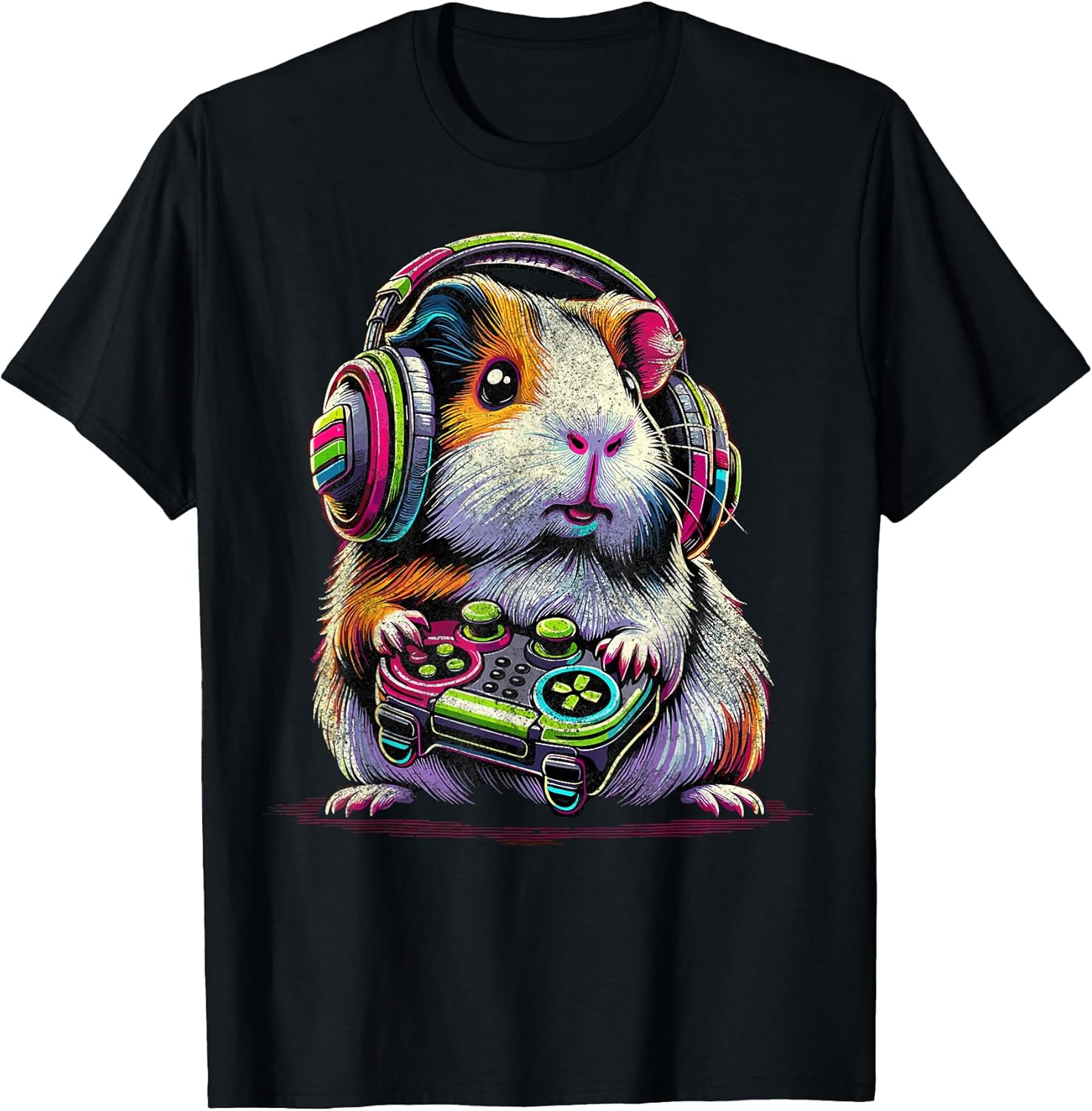 Funny Graphic Guinea Pig Gamers