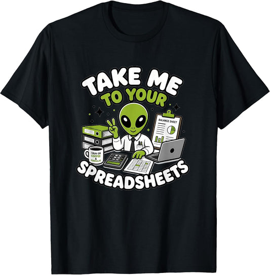Funny Data Analyst Bookkeeper UFO Lover Gifts