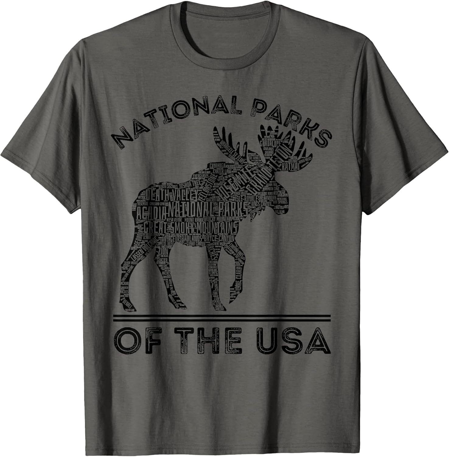 National Parks Travel USA Outdoor Hiking Vintage