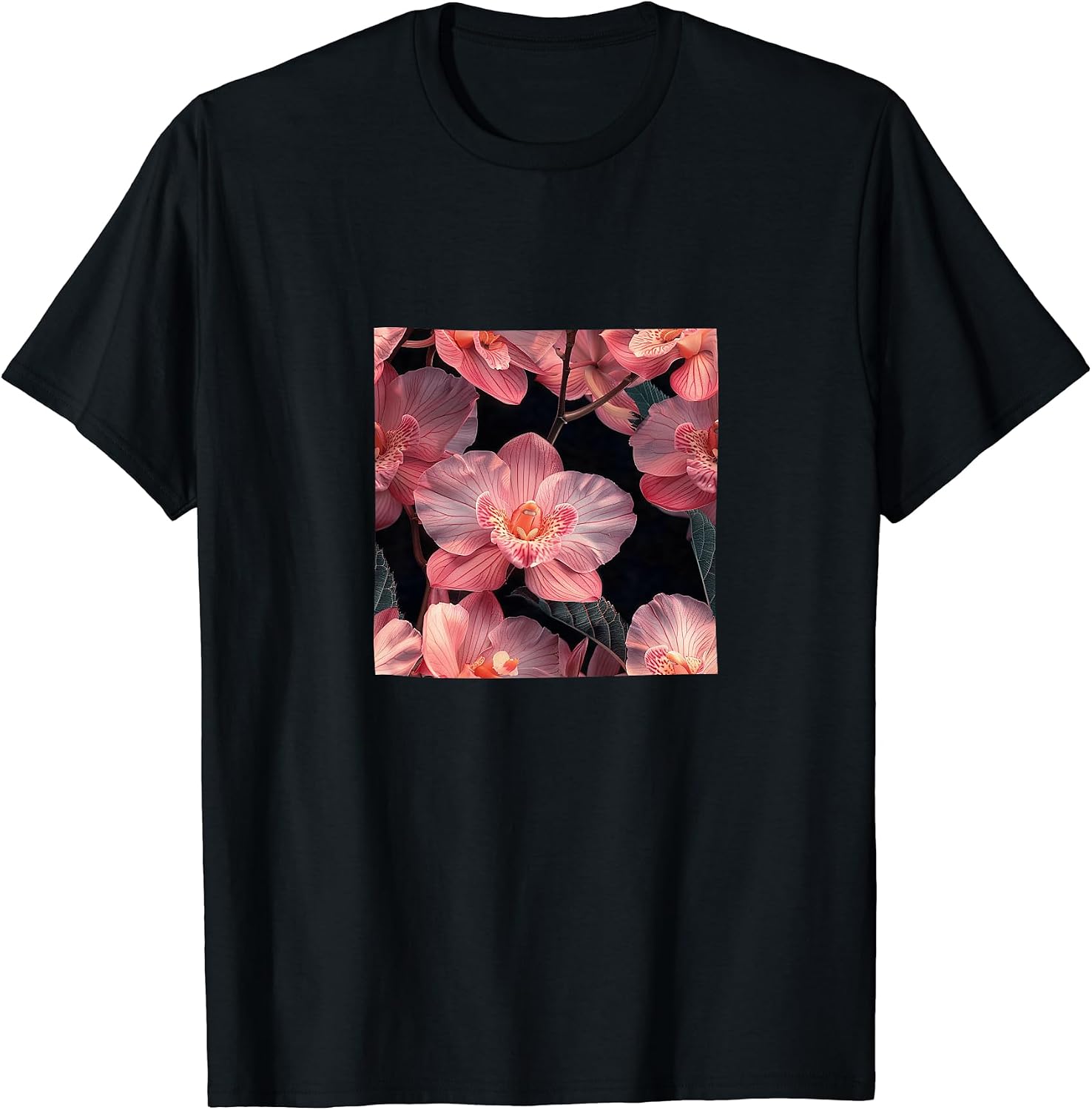 Orchid Flower Pattern Merch