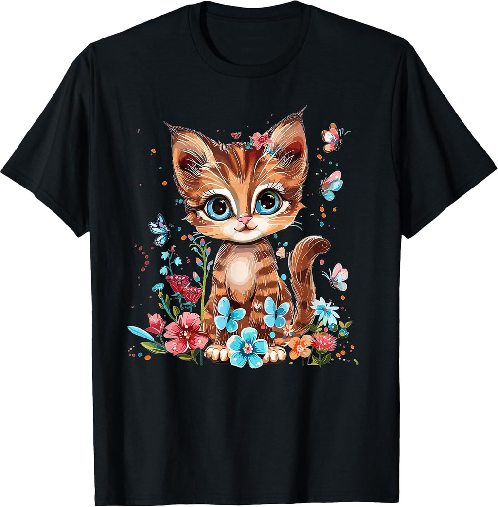 Colorful Cat Art