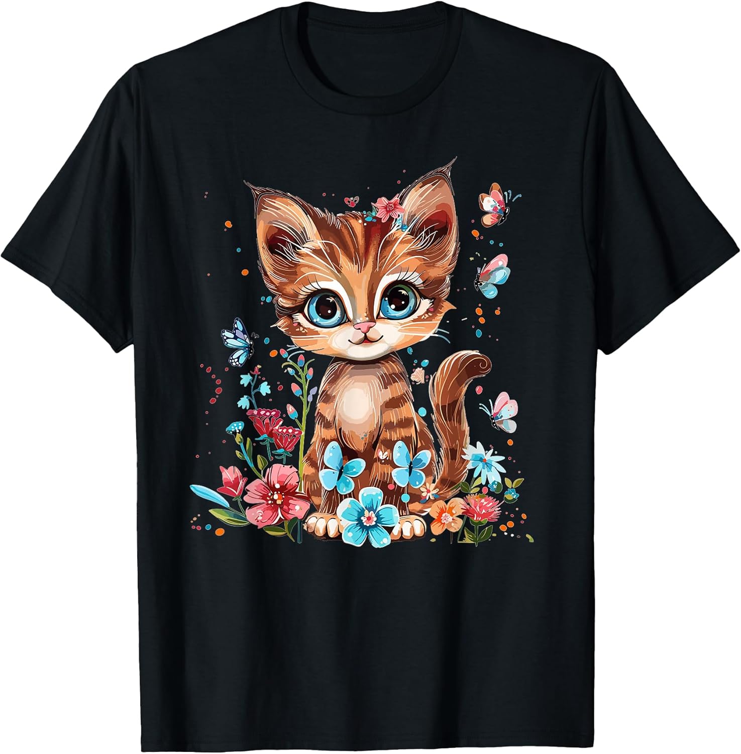 Colorful Cat Art