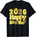 Funny Family Matching New Year Women Girl Tees
