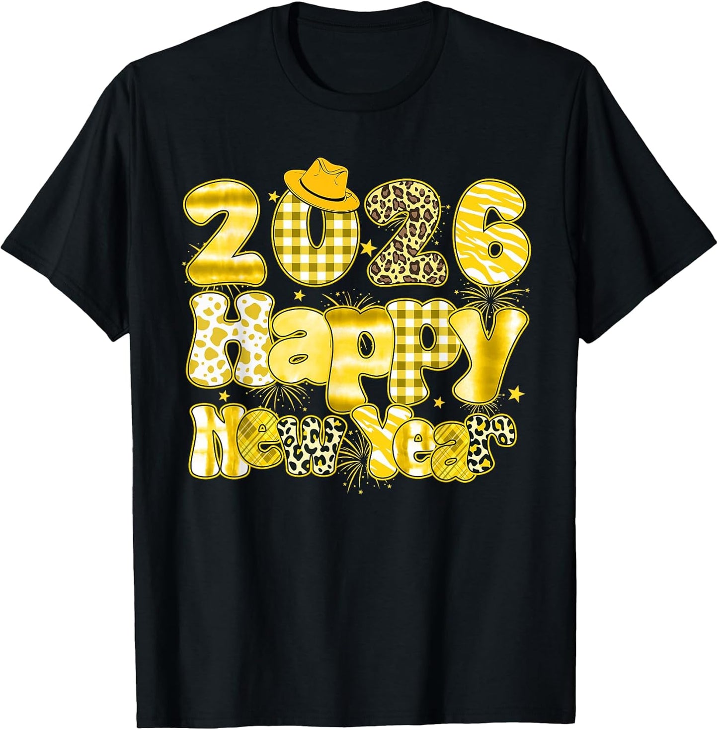 Funny Family Matching New Year Women Girl Tees