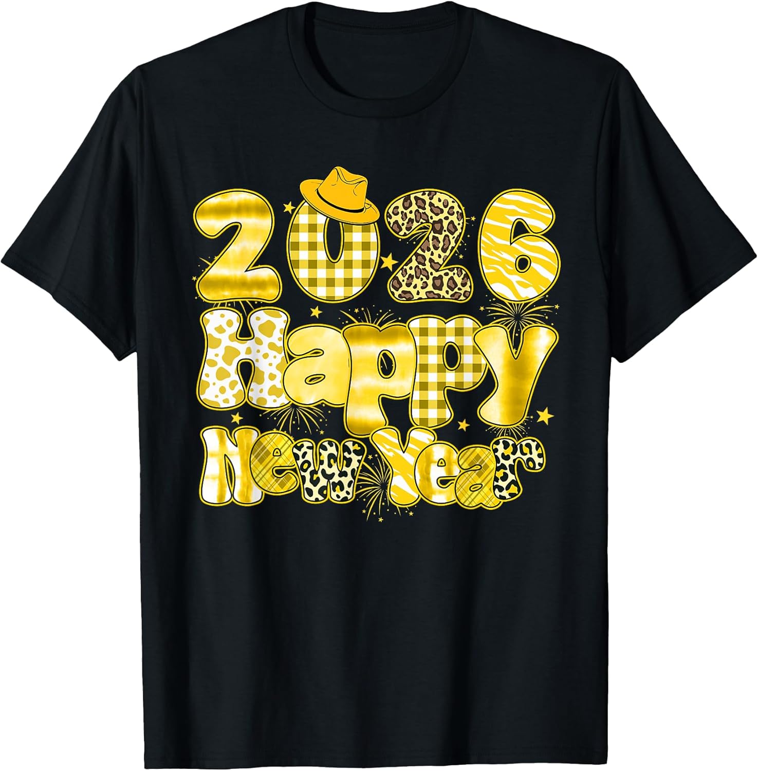 Funny Family Matching New Year Women Girl Tees